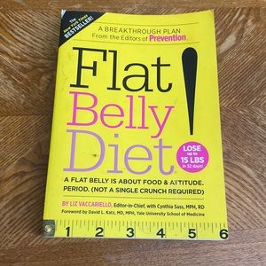 Flat Belly Diet book -broken spine